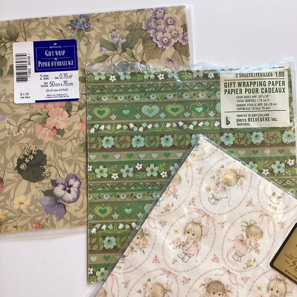 Bundle of Gift Basket Making Items Bags Tissue, Gift Wrapping Paper Cellophane - Picture 6 of 6